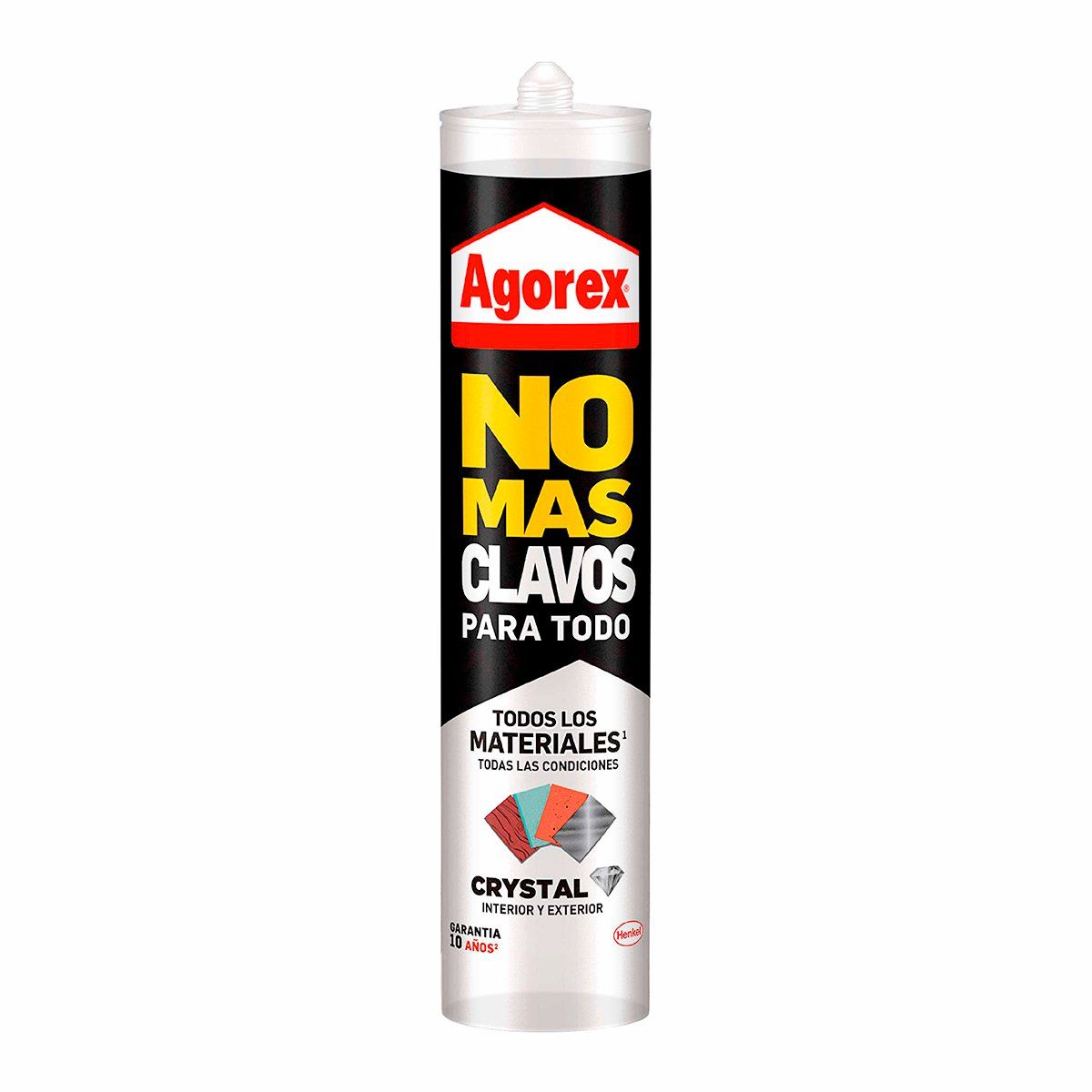 HENKEL - Adhesivo Montaje No Mas Clavos para Todo Transp Agorex 290g