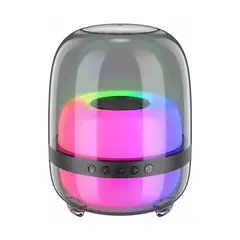 GENERICO - Parlante Inalámbrico Gamer Subwoofer Luz Led + Bluetooth 360