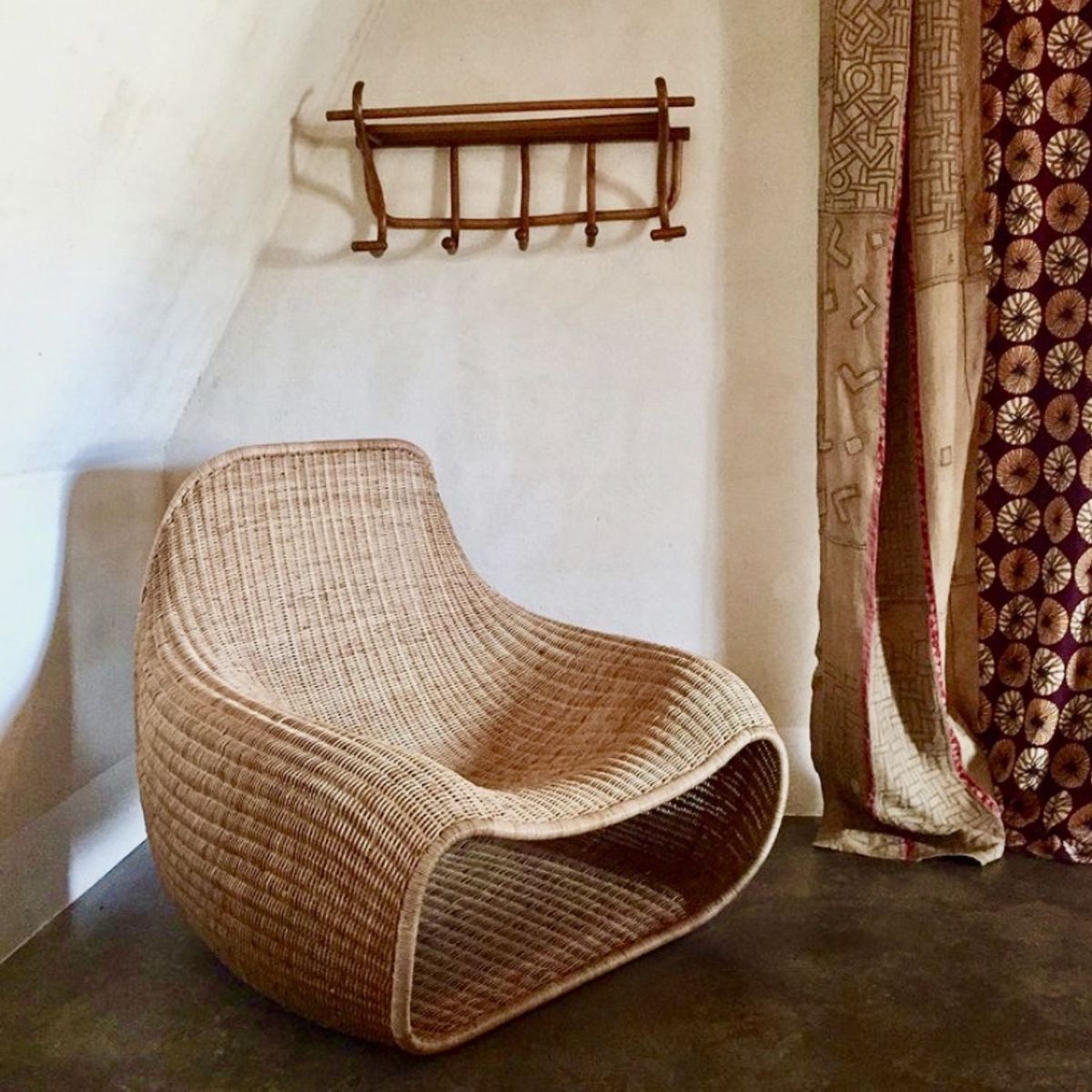 SANTU HOME & DECO - Poltrona Terraza y Balcon Ratan Minimalista