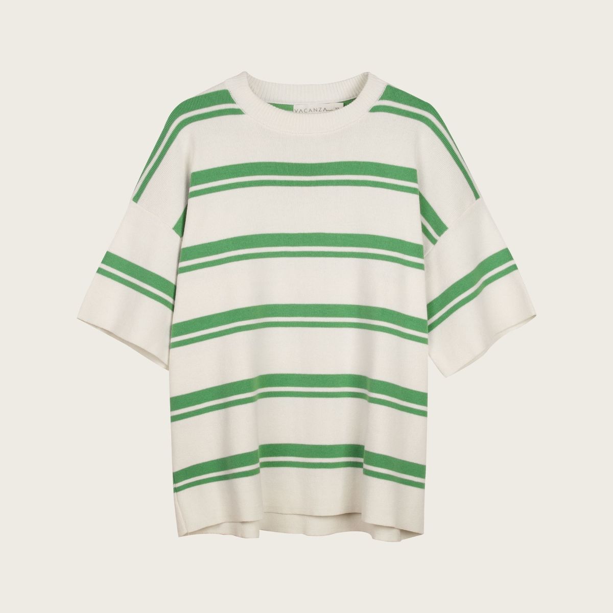 VACANZA - Polera Tejida Mujer 100% Algodón Orgánico