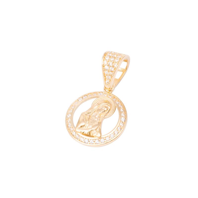 JB JOYAS BARON - Colgante de Oro de 18kt Circonita virgen