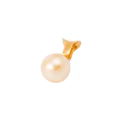 JB JOYAS BARON - Colgante Oro Amarillo 18kt Perla Cultivada 11mm