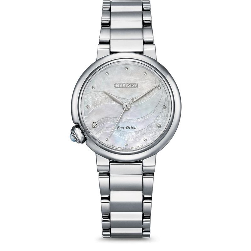 CITIZEN - Reloj Citizen Mujer EM0910-80D Premium Eco-Drive - Gris