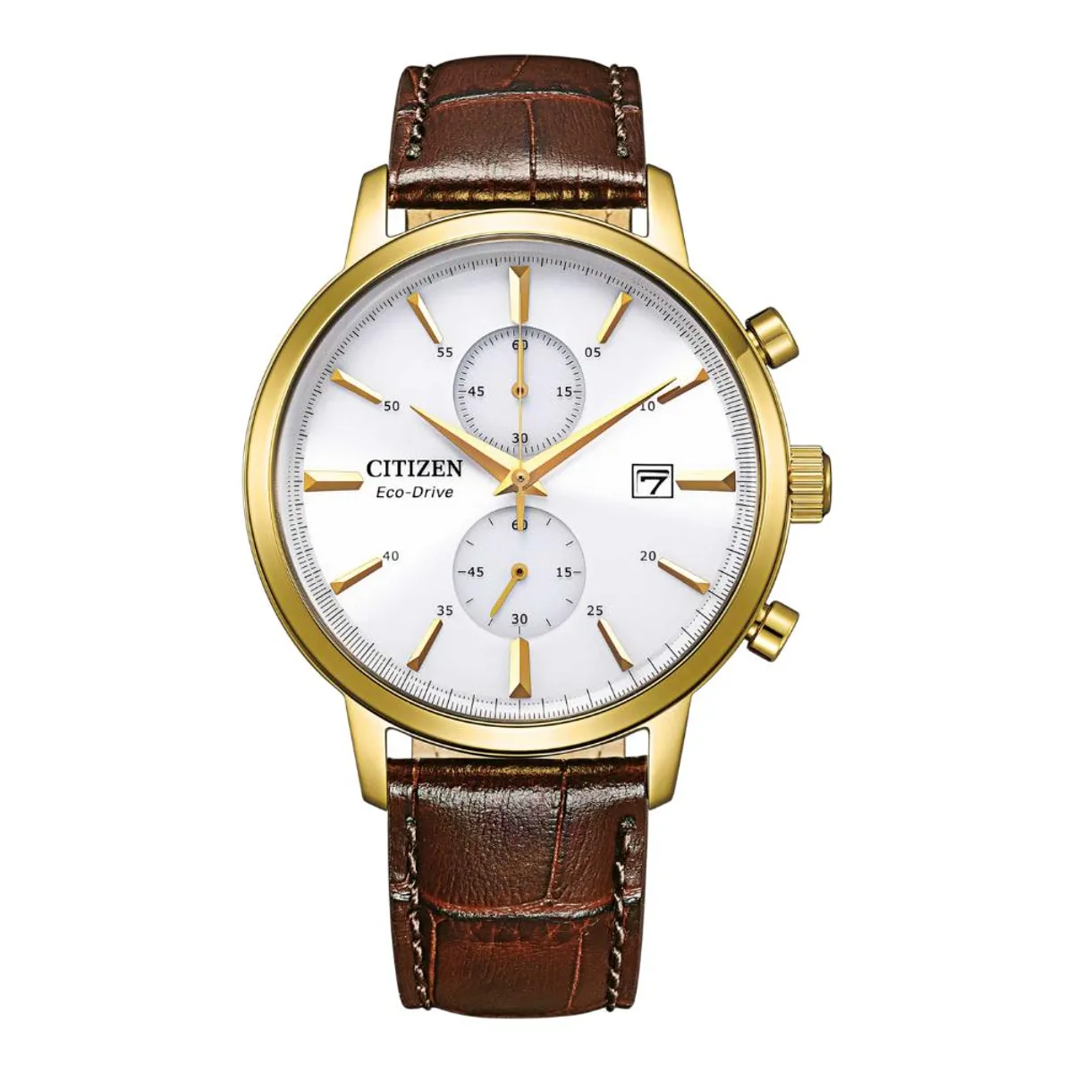 CITIZEN - Reloj Citizen Hombre CA7062-15A Cronografo Eco-Drive - Dorado