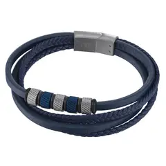 CAT - Pulsera de Hombre J011B20116 Plateado-Azul - Gris