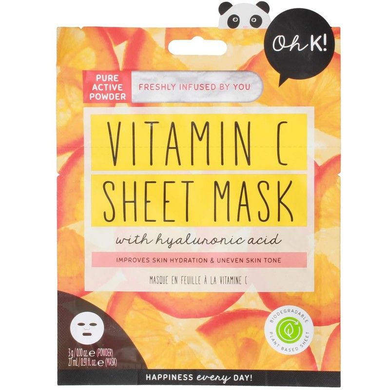 OH K! - Mascarilla Facial con Vitamina C Koreana OH k