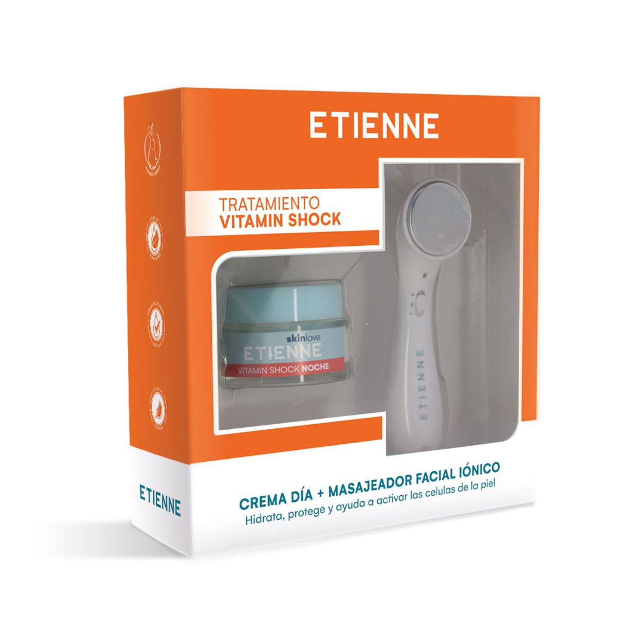 ETIENNE - Set Etienne Crema Día Vitamin Shock + Máquina