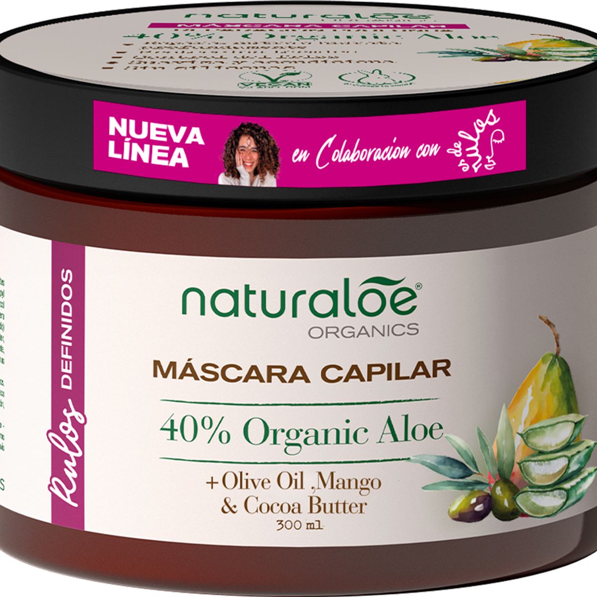 NATURALOE - Naturaloe Máscara Rulos Definidos 300 Ml
