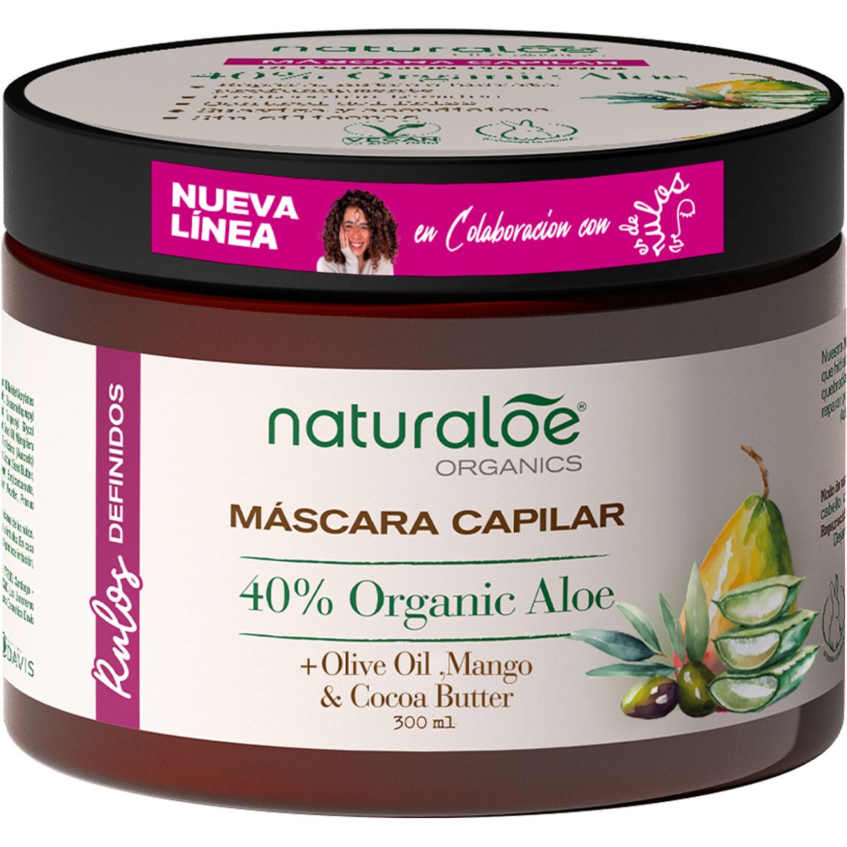 NATURALOE - Naturaloe Máscara Rulos Definidos 300 Ml