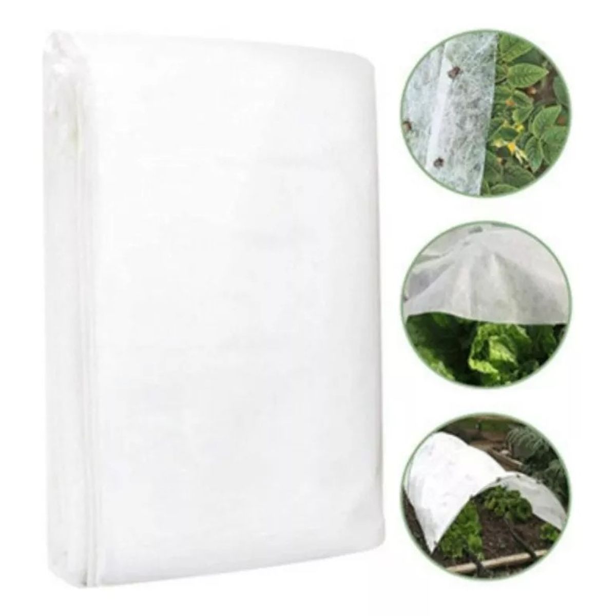 MUNDO MAGIA - Manto Térmico Agrícola Malla Antihelado 25x50mts 30g