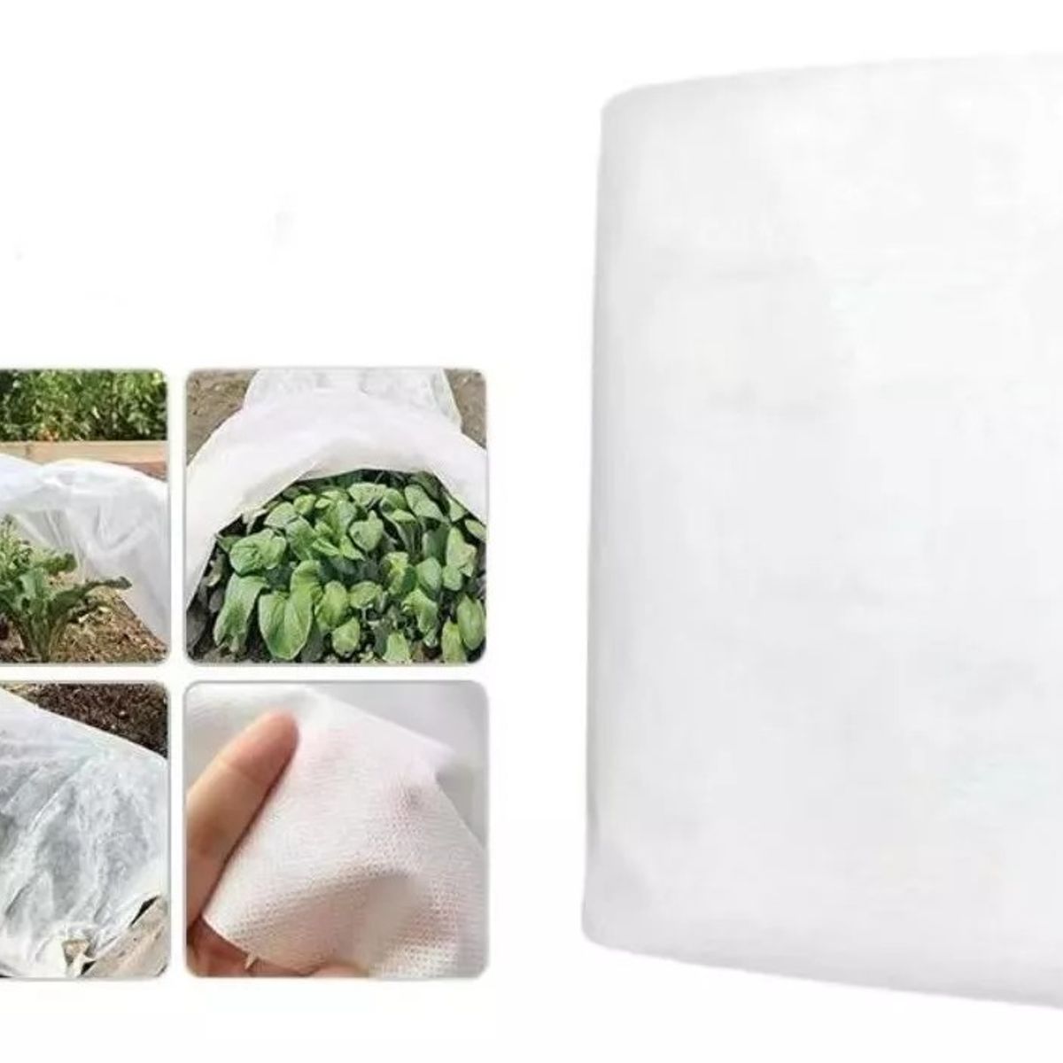 MUNDO MAGIA - Manto Térmico Agrícola Malla Antihelado 25x50mts 30g