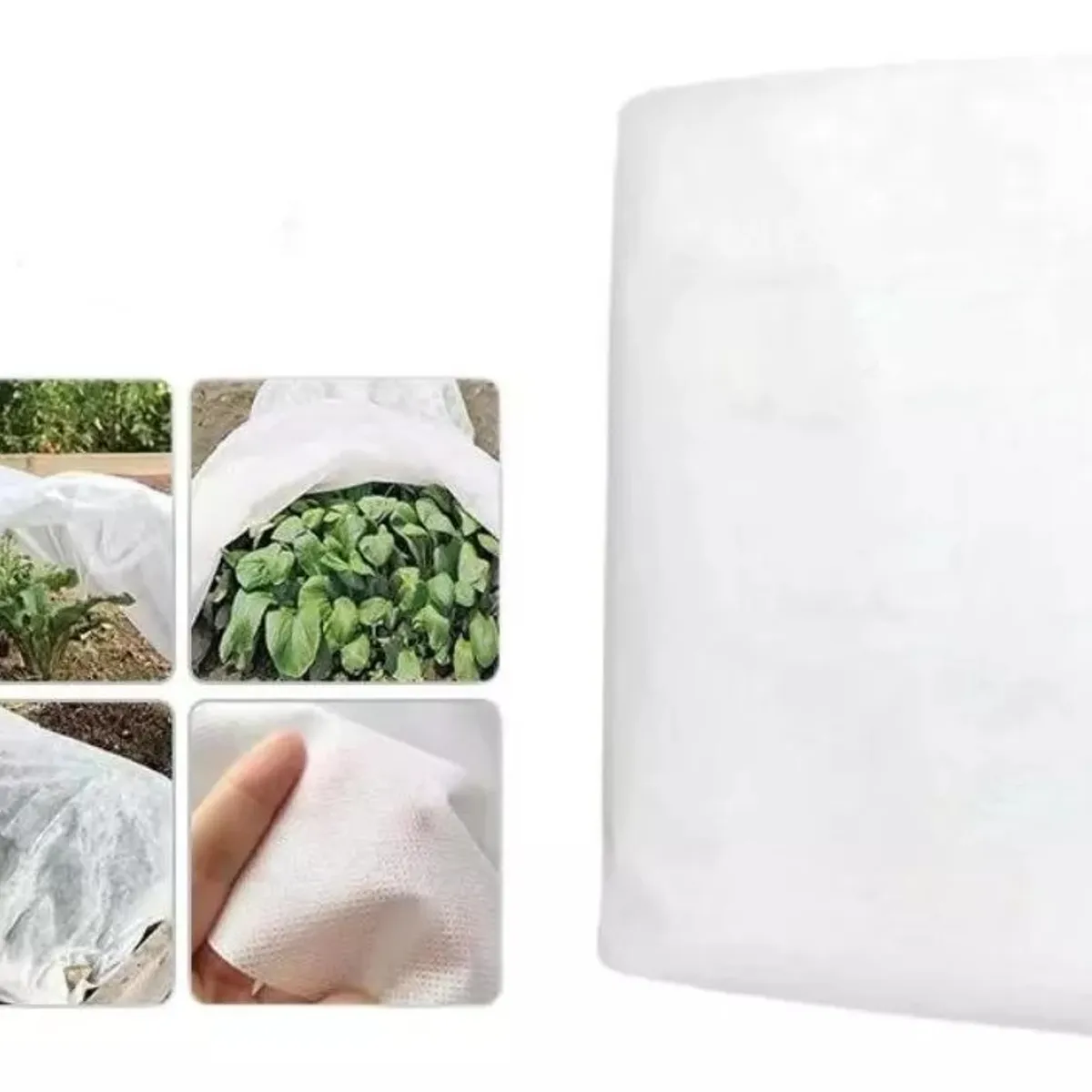 MUNDO MAGIA - Manto Térmico Agrícola Malla Antihelado 25x50mts 30g