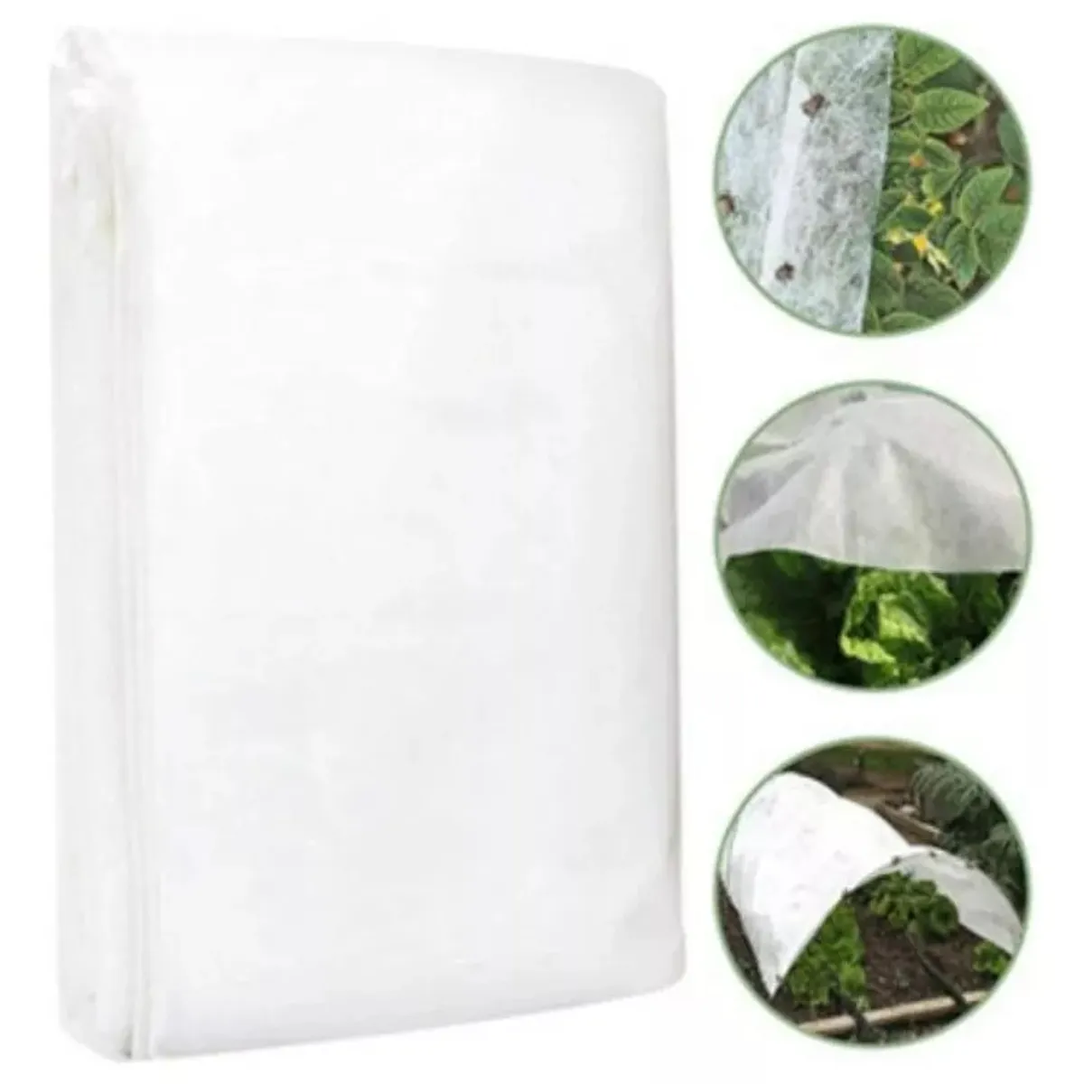 MUNDO MAGIA - Manto Térmico Agrícola Malla Antihelado 25x50mts 30g