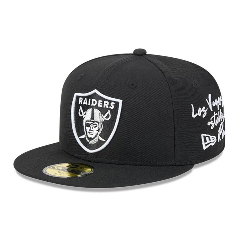 NEW ERA - Gorra 59Fifty Las Vegas Raiders NFL Team Verbiage Black_.