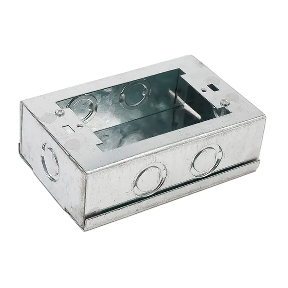 GENERICO - Caja Chuqui Metálica Pre-Galvanizada 120x75x40mm