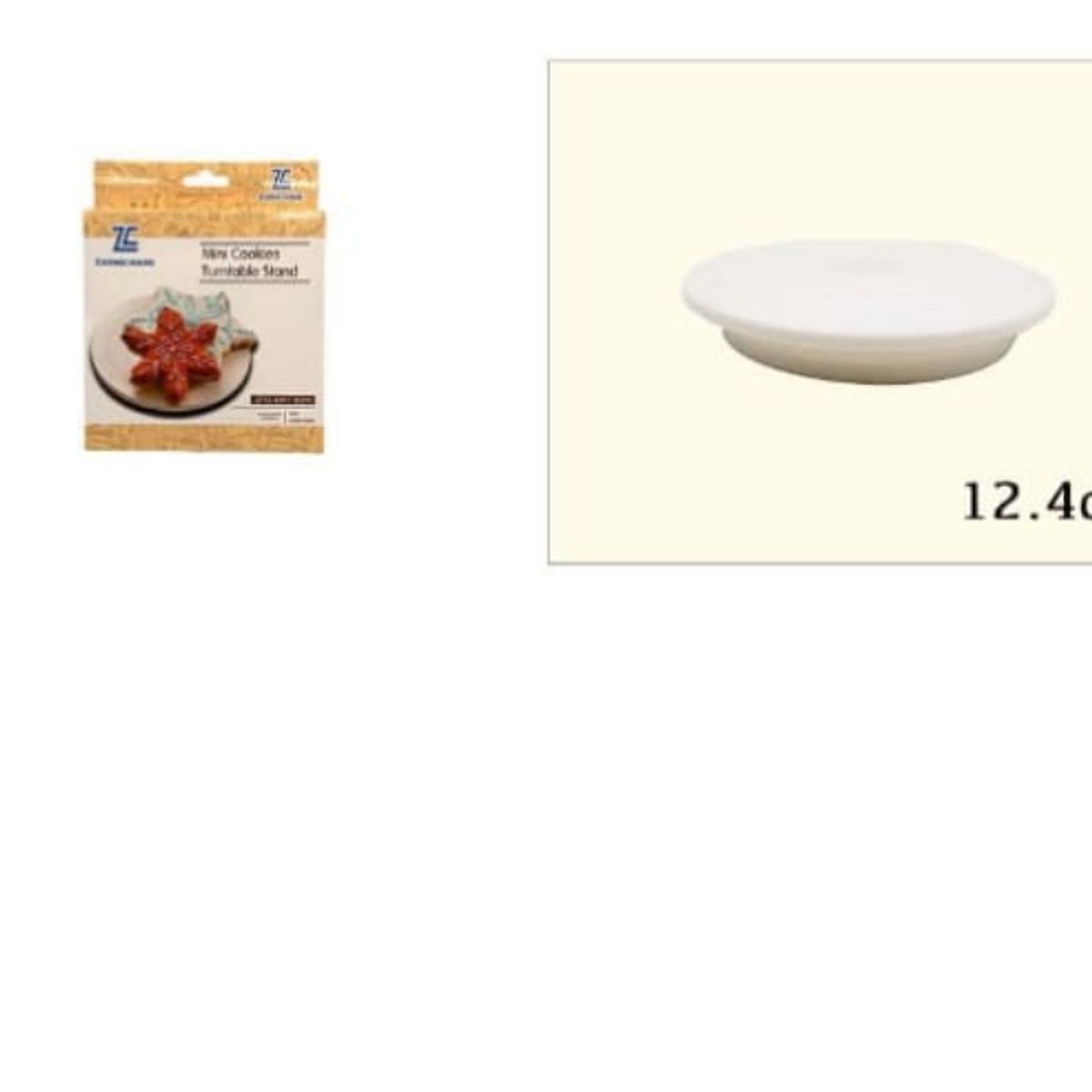 GENERICO - Plato Base Giratoria De Galleta 124Cm