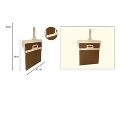 GENERICO - Espátula De Pizza Pala De Pizza Metalica Reposteria 37X33X29Cm