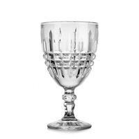 Set 6 Copas Agua 34,2cl Vintage Vidrio Transparente