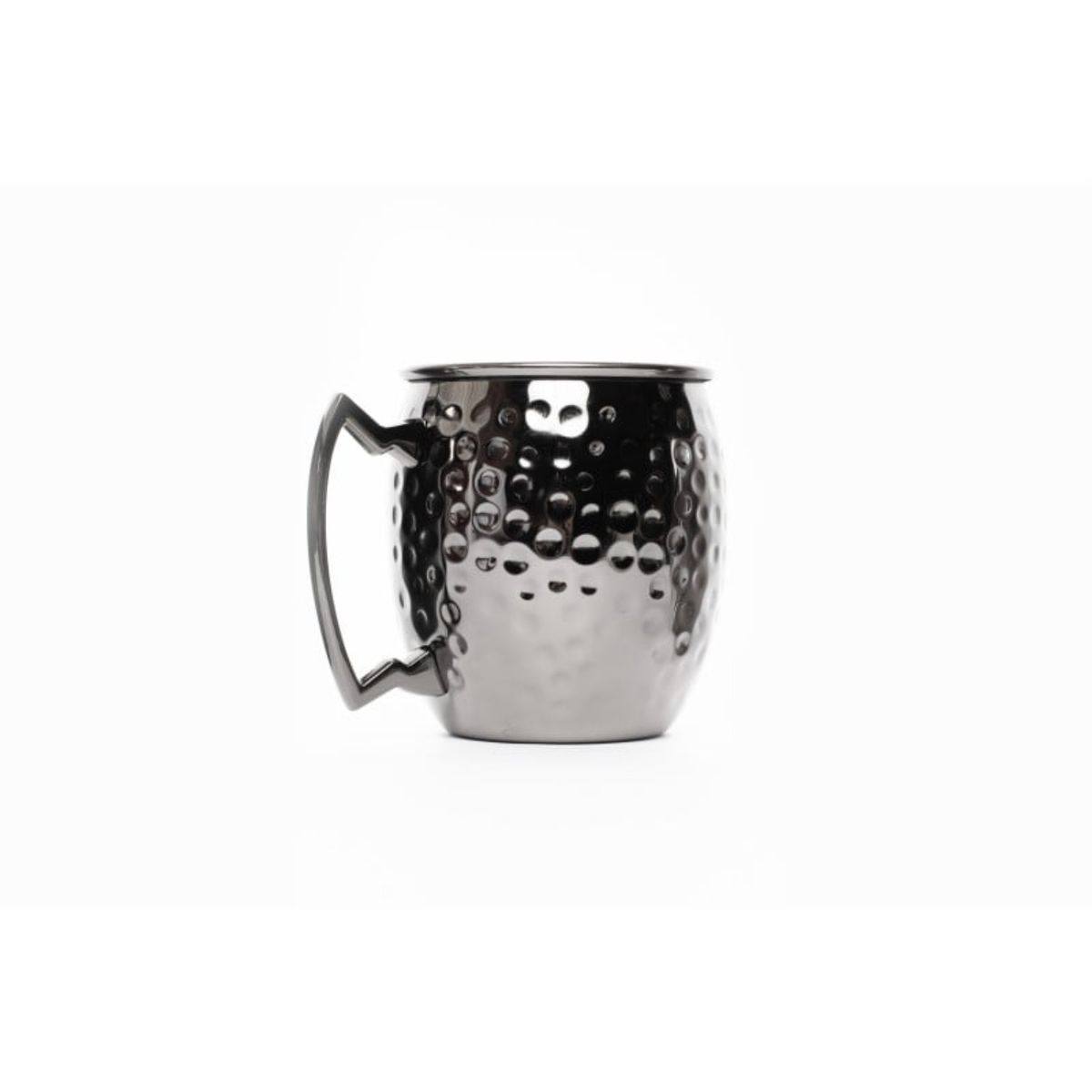 LUGANO - Jarra 500ml Martillado Negro Brillante Moscow Mule Lugano