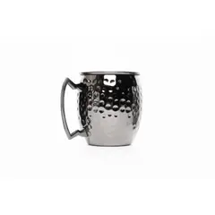 LUGANO - Jarra 500ml Martillado Negro Brillante Moscow Mule