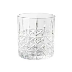 FTA - Set 6 Vasos Bajo 33cl Vintage Vidrio Transparente