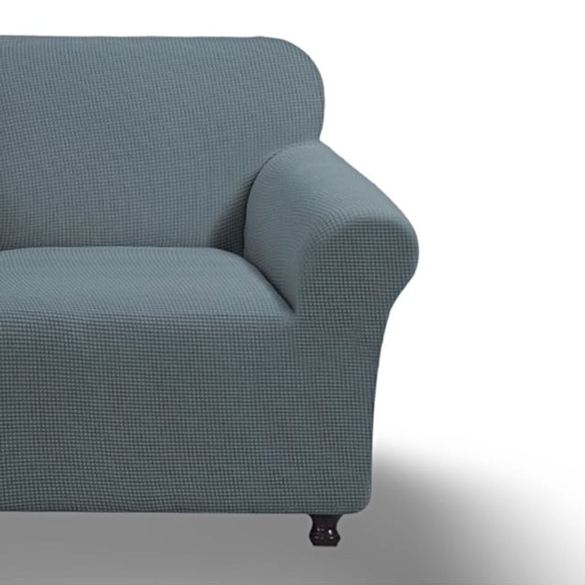 GENERICO - FUNDA PARA SOFA CUADRILLE DE 3 CUERPO GRIS