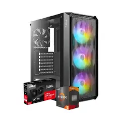GENERICO - PC Gamer Pegasus 10: R5 5600GT/16GB RGB/1TB NVMe/RX 7600 8GB