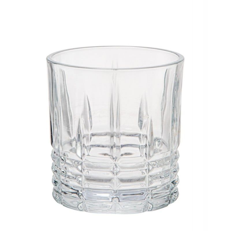 FTA - Set 6 Vasos Bajo 33cl Vintage Gastby Vidrio Transparente FTA