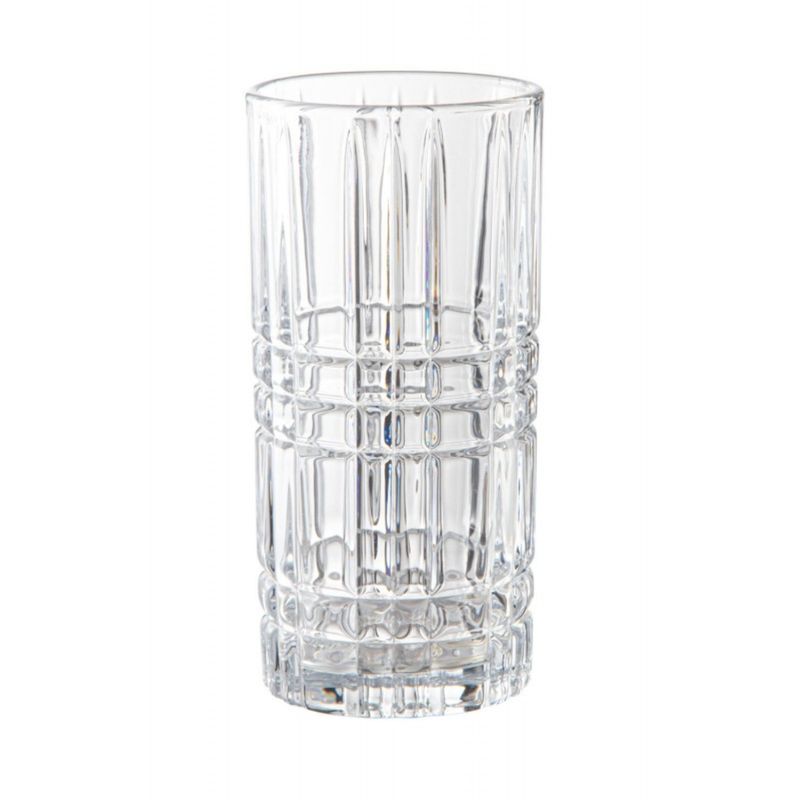 FTA - Set 6 Vasos Alto 36cl Vintago Vidrio Transparente FTA