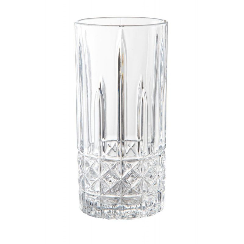 FTA - Set 6 Vasos Alto 36cl Vintage Vidrio Transparente FTA