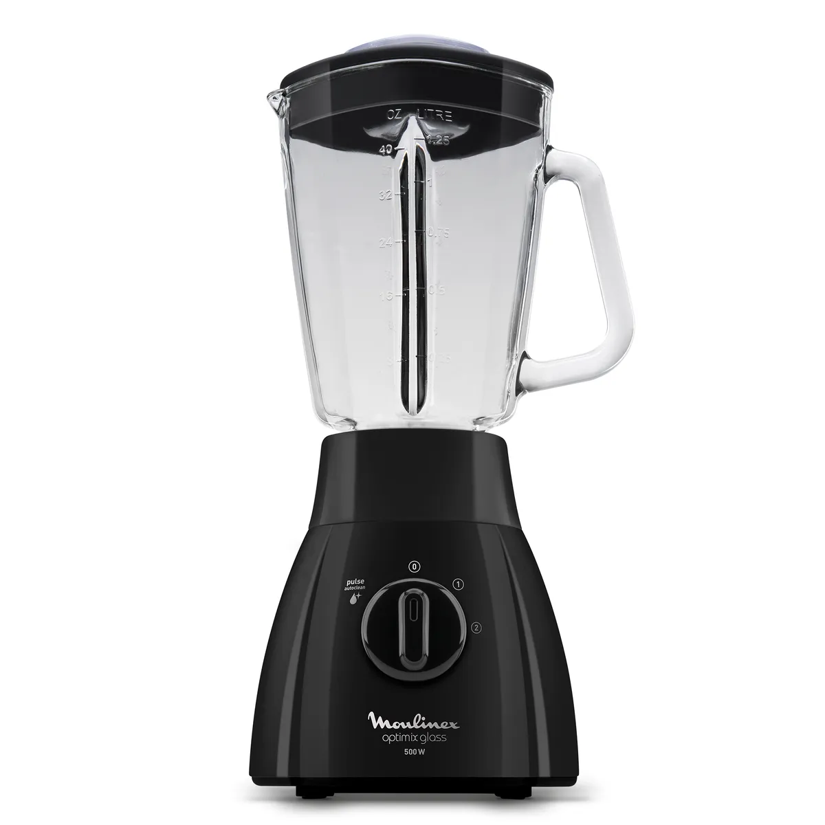 MOULINEX - Licuadora Optimix Negra 2V 500W