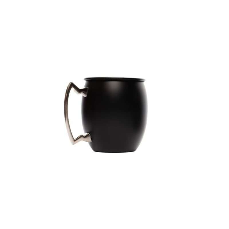 LUGANO - Jarra 500ml Lisa Moscow Mule Negro Mate Acero Lugano
