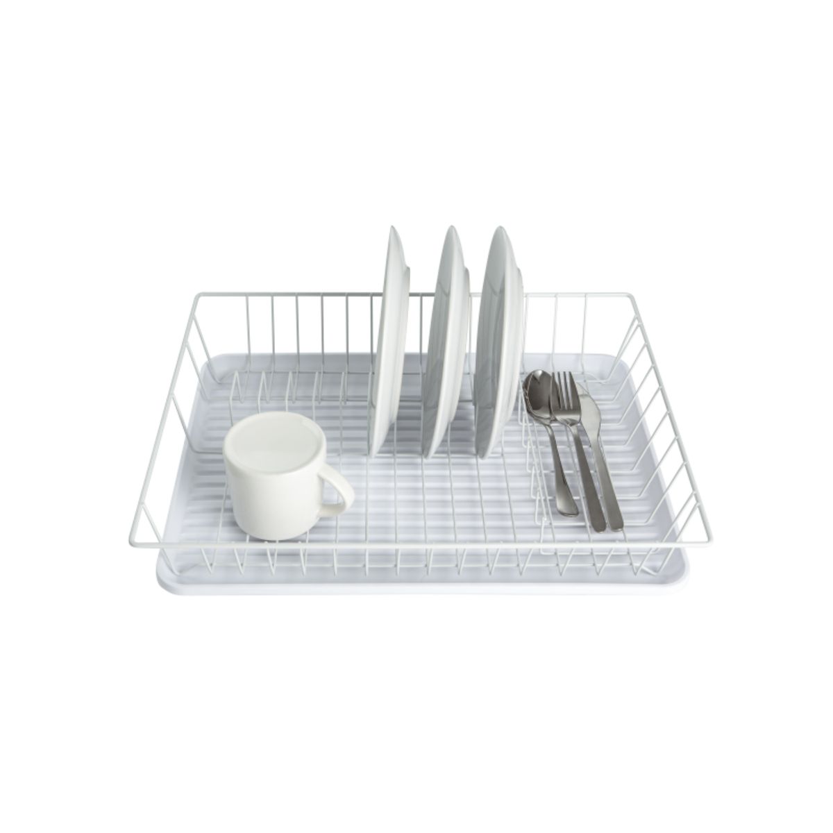 FTA - Secaplatos 1 Nivel Metal 43x34,7x8cm Acero FTA