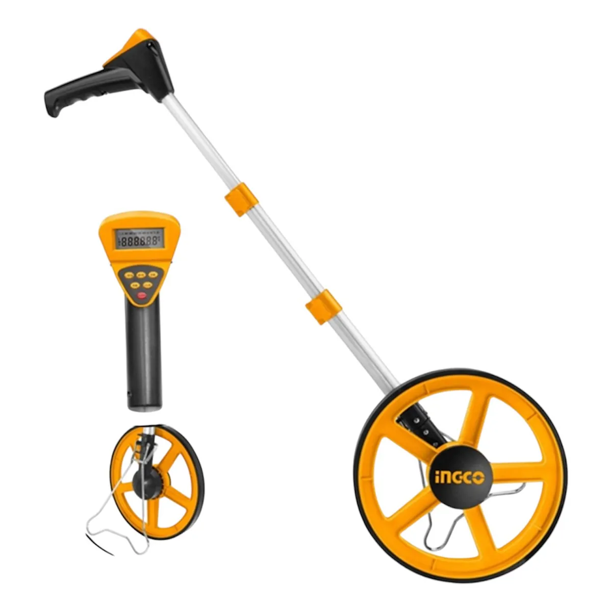 INGCO - Rueda Medición Odometro Digital + Bolso Ingco Hdmw23