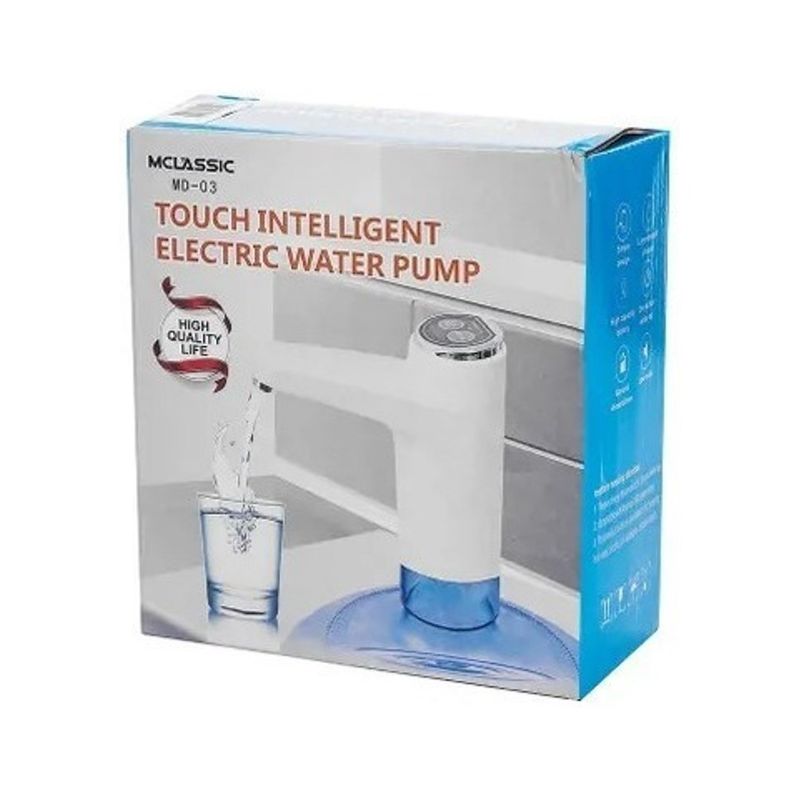 GENERICO - Dispensador De Agua Para Bidones Recargable Usb