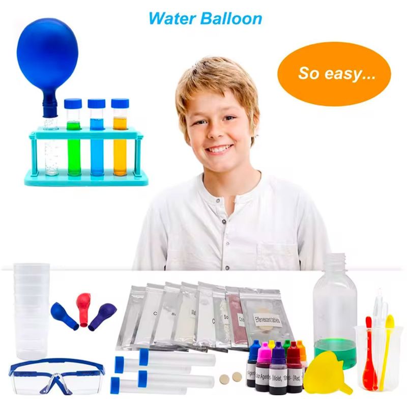GENERICO - Kit De Ciencia Química 23 Experimentos, Juego Científico