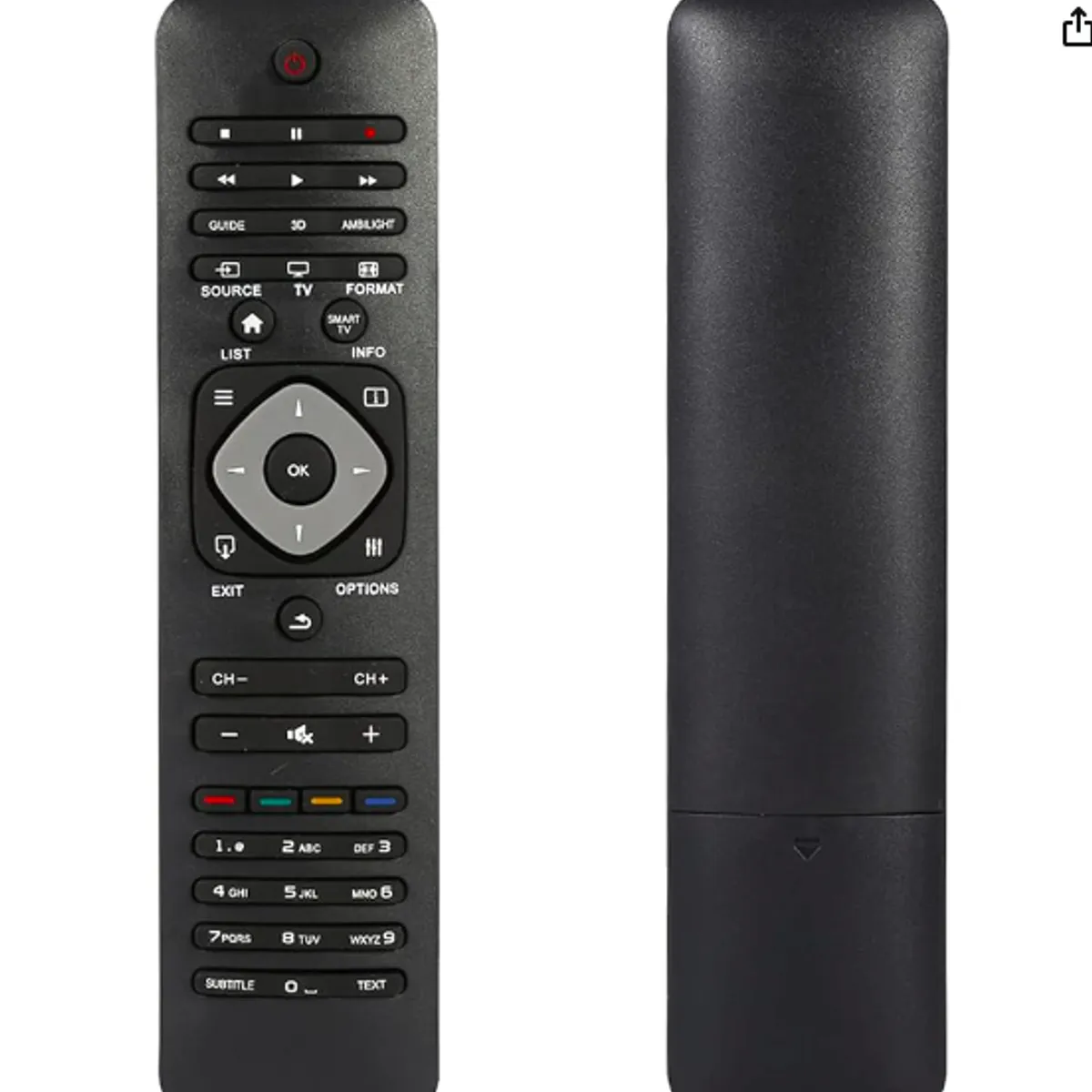 GENERICO - Control Remoto Compatible Philips 3D Smart TV Led y Lcd