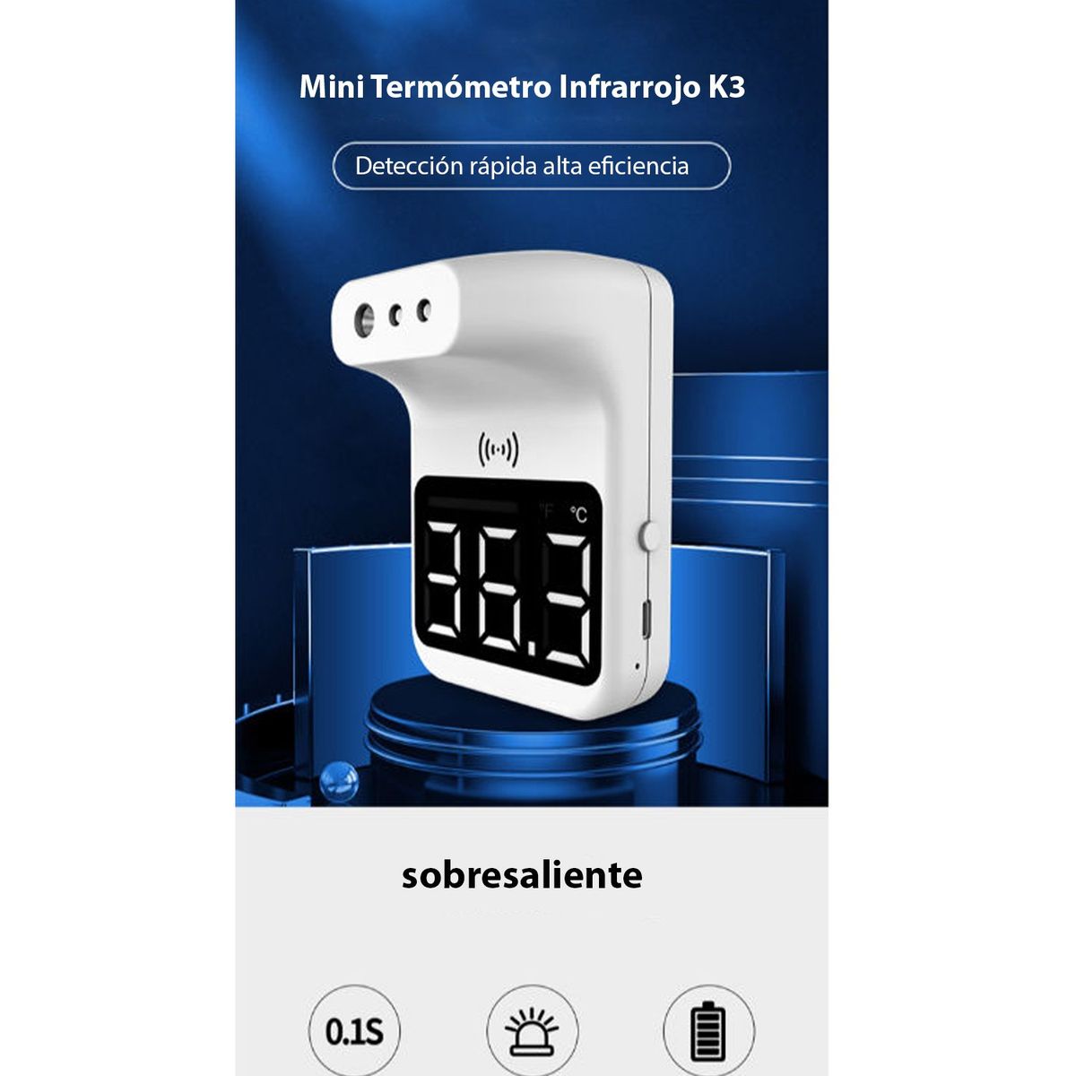 OEM - Termómetro Infrarrojo K3 Mini