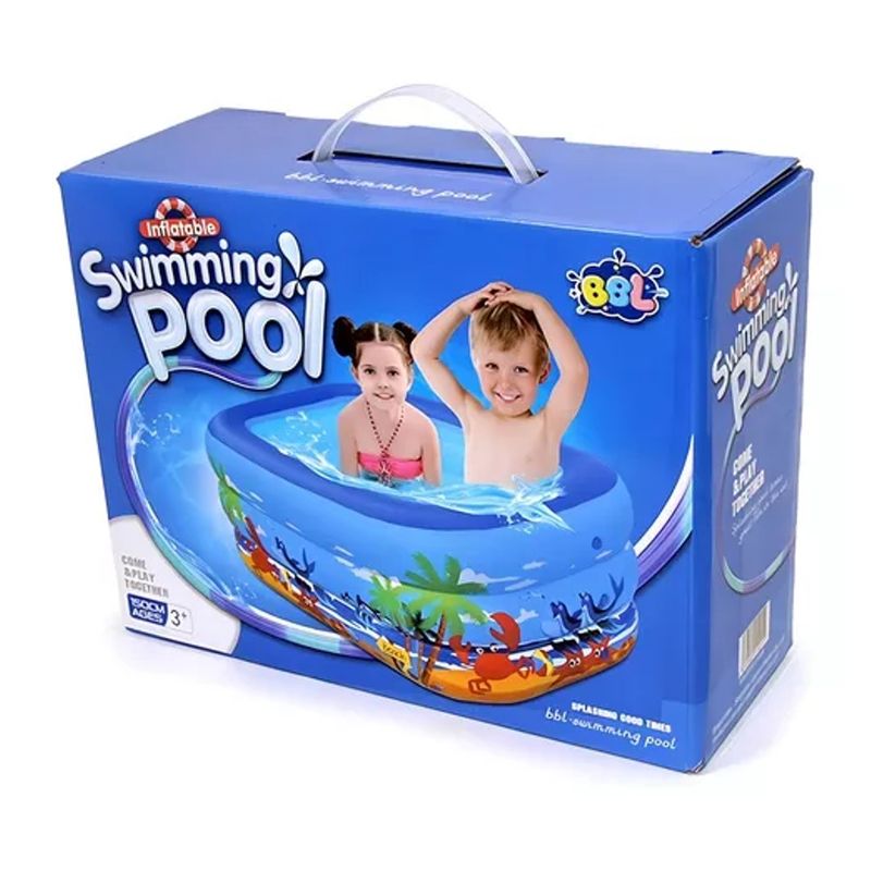 GENERICO - Piscina Inflable Niños Piscinas Rectangular 150cm