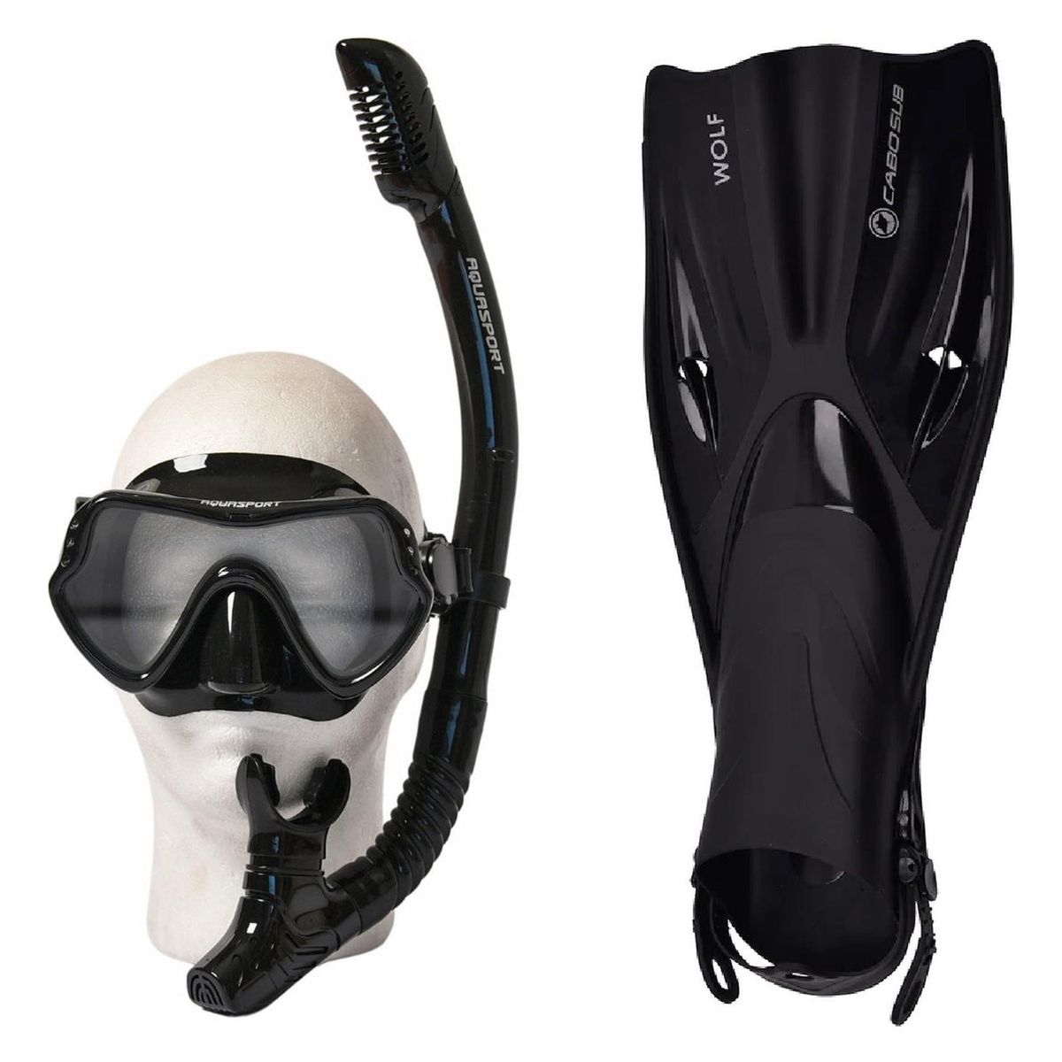 AQUASPORT - Kit Full Vision Pro - Negro