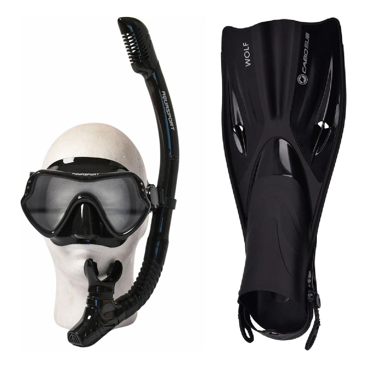 AQUASPORT - Kit Full Vision Pro - Negro