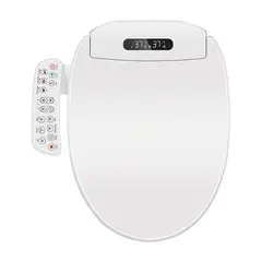 BE BLU - Tapa de Inodoro Inteligente BLU102 L con Bidet Panel Control Lateral
