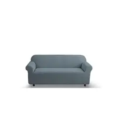 GENERICO - FUNDA PARA SOFA CUADRILLE DE 3 CUERPO GRIS