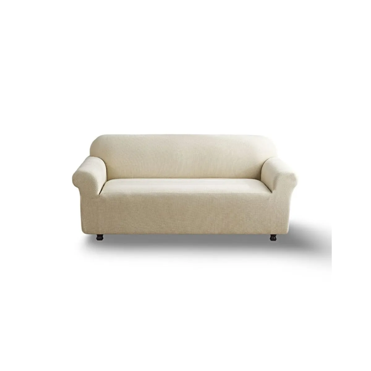 GENERICO - FUNDA PARA SOFA CUADRILLE DE 3 CUERPO BEIGE