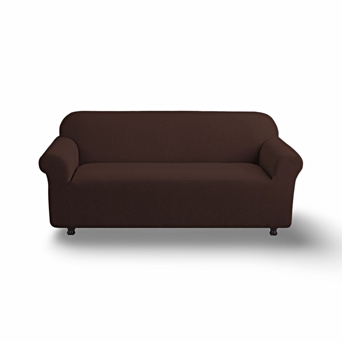 GENERICO - FUNDA PARA SOFA CUADRILLE DE 3 CUERPO CAFÉ