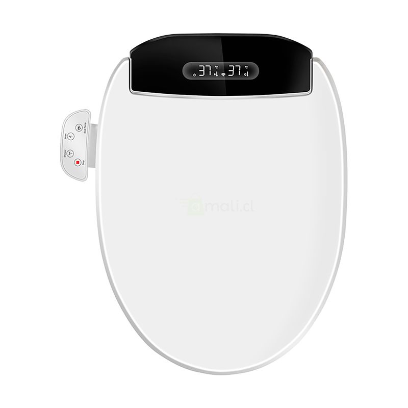 GENERICO - Tapa de Inodoro Inteligente BLU105 L Black Bidet Baño Japonés