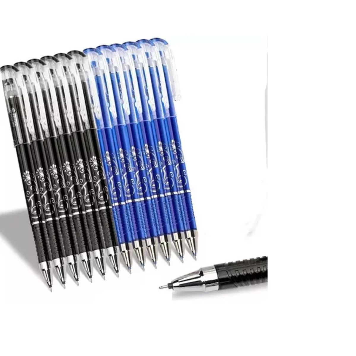 GENERICO - X12 Lapiz Magico Bolígrafo Tinta Gel Borrable Pasta 05mm