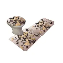 GENERICO - SET DE BAÑO ANTIDESLIZANTE DE 3 PIEZAS A4
