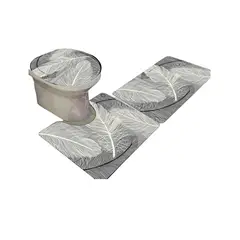 GENERICO - SET DE BAÑO ANTIDESLIZANTE DE 3 PIEZAS A6
