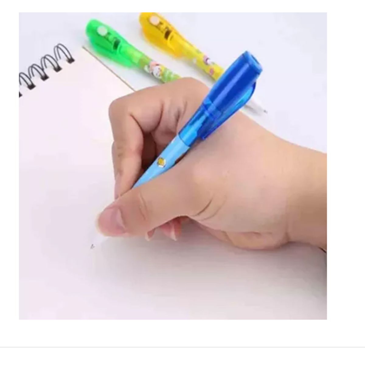 GENERICO - Pack 12 Lapices Lapiz Kawaii Tinta Invisible Luz Uv / Wowi